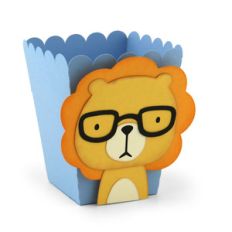 popcorn favor box lion