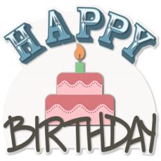 happy birthday large poster
