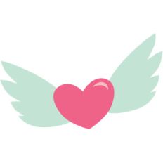 heart wings