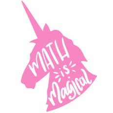 math is magical unicorn