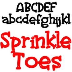 pn sprinkle toes
