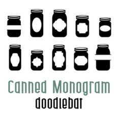 canned monogram doodlebat