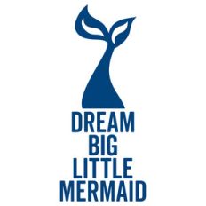 dream big little mermaid
