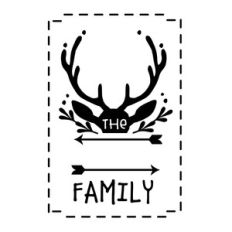 hunters family name sign