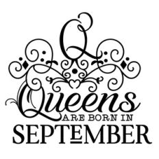 queens are born in september