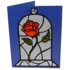 fairytale rose card