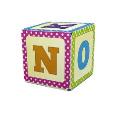 alphabet block box k l m n o