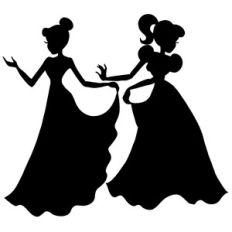 princess silhouettes