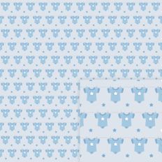 digital paper baby boy