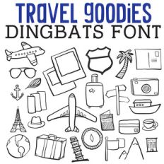 cg travel goodies dingbats