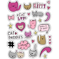 ml cat love stickers