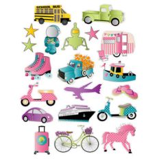 transportation planner stickers