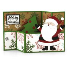 wiper card christmas santa