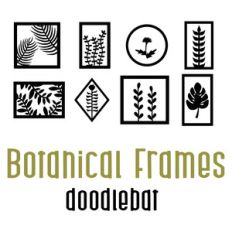 botanical frames doodlebat