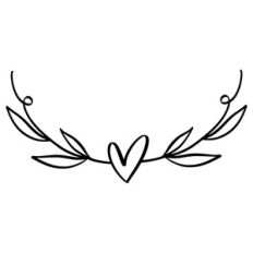 heart flourish with leaves