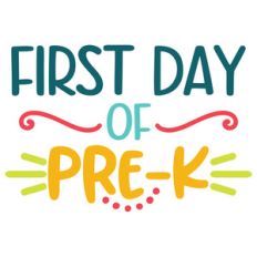first day of pre-k