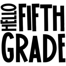 hello fifth grade