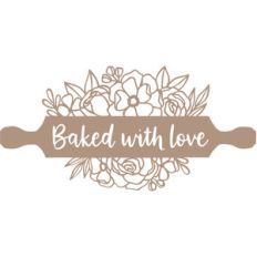 baked with love rolling pin