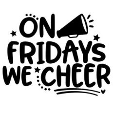 on fridays we cheer
