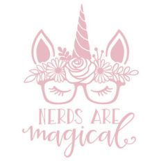 nerds are magical unicorn