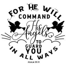 for he will command his angels to guard you