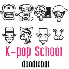 k- pop school doodlebat
