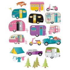 camper/trailer planner stickers