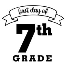 first day of 7th grade