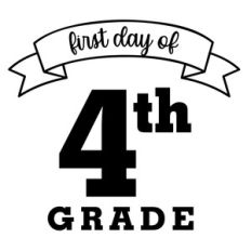 first day of 4th grade