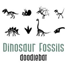 dinosaur fossils doodlebat
