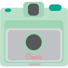 retro style camera