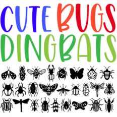 sg cute bugs dingbats font