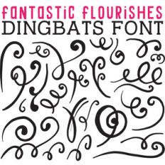 cg fantastical flourishes dingbats