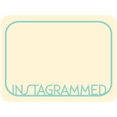 instagrammed journaling card