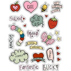 ml amazing friends stickers