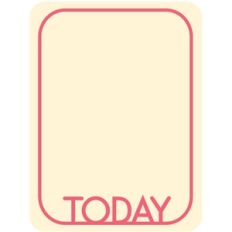 today journaling card