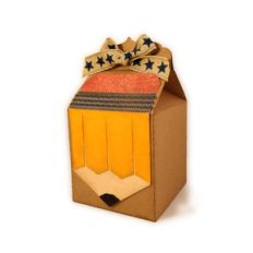 tote 3d carton pencil chubby