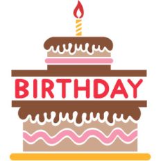 split cake birthday