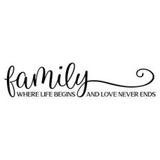 where life begins and love never ends