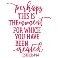 esther 4:14