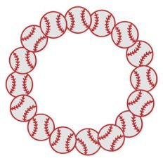 baseball monogram frame