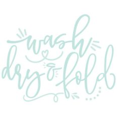 wash dry and fold