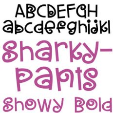 pn sharkypants showy bold