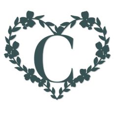 c heart letter