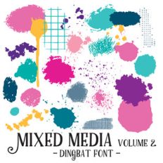 mixed media vol. 2 dingbat font
