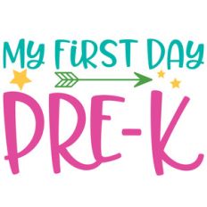 first day of pre-k arrow quote