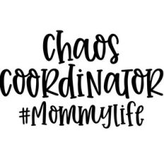 chaos coordinator #mommylife