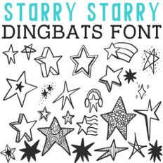 cg starry starry dingbats