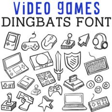 cg video games dingbats