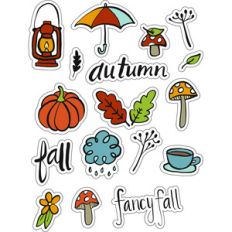 ml hi autumn stickers